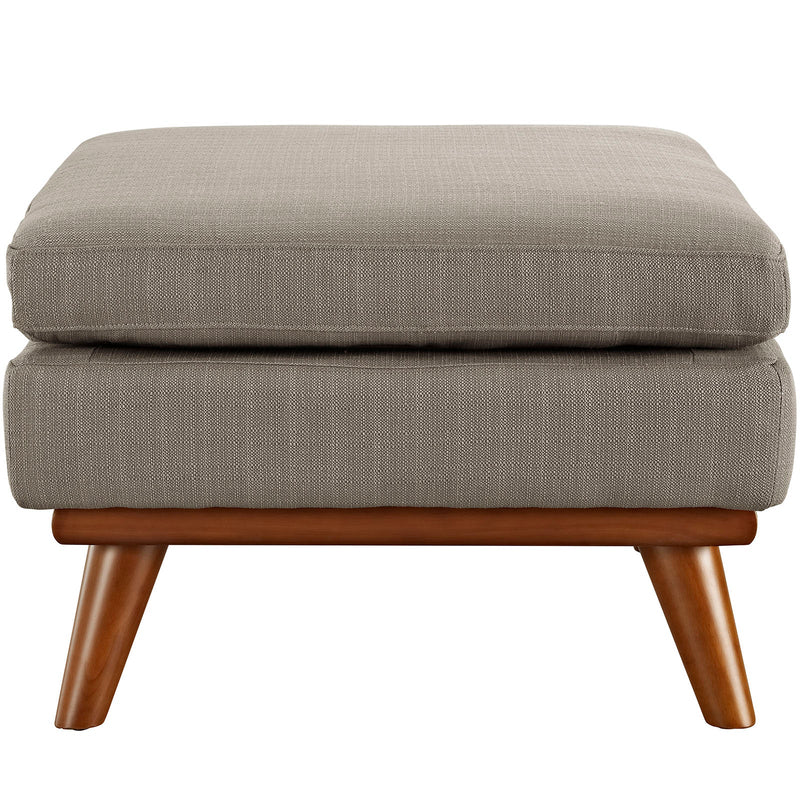 Brianna Upholstered Fabric Ottoman