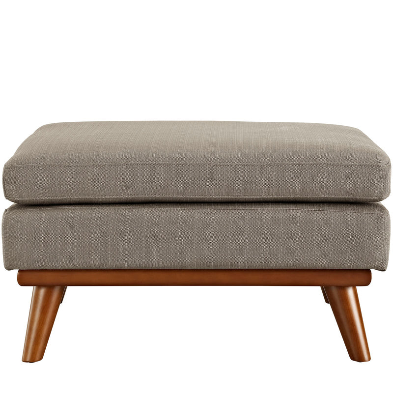 Brianna Upholstered Fabric Ottoman