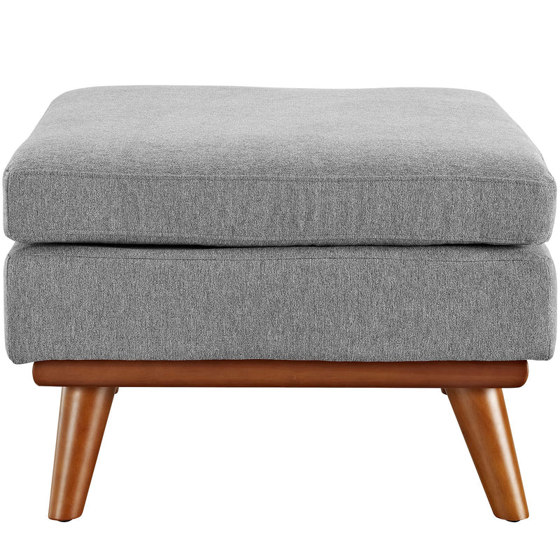 Brianna Upholstered Fabric Ottoman