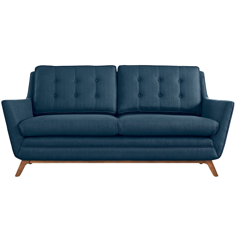 Valentina Upholstered Fabric Loveseat