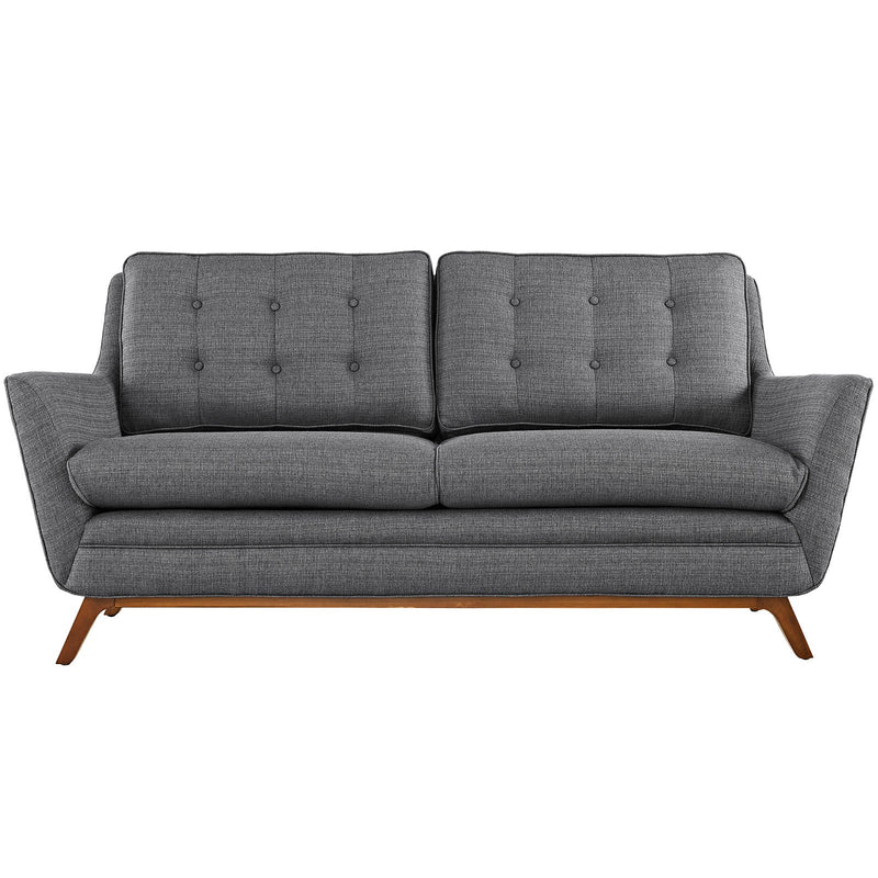 Valentina Upholstered Fabric Loveseat