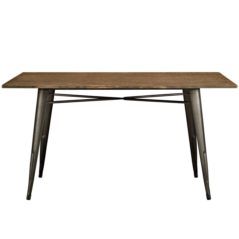 Ariya 59" Rectangle Wood Dining Table