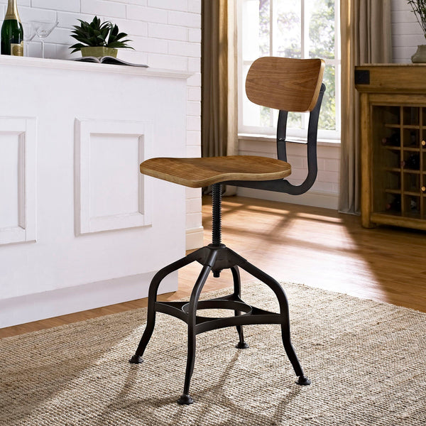 Oaklyn Wood Dining Stool