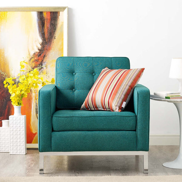 Granger Upholstered Fabric Armchair