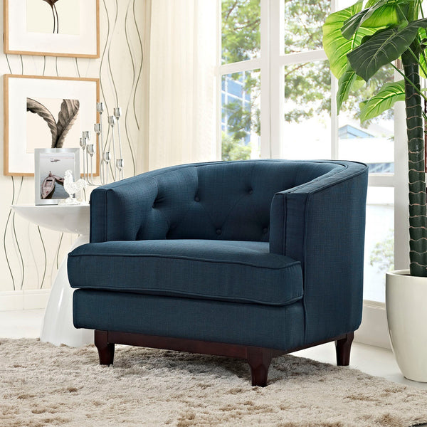 Eliam Upholstered Fabric Armchair