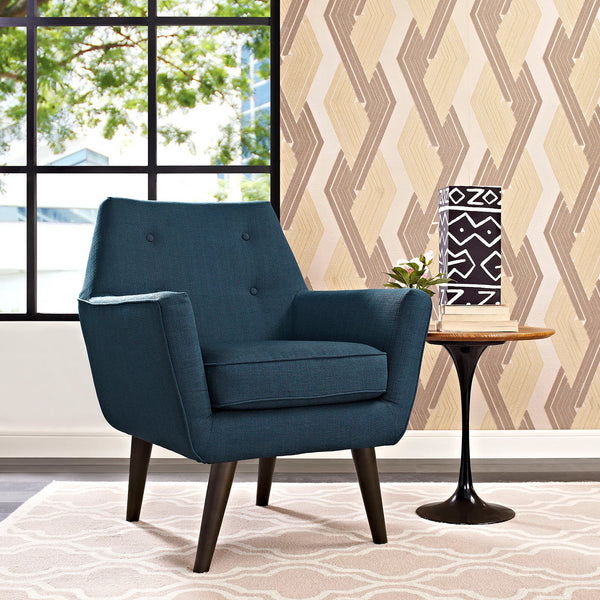 Gerardo Upholstered Fabric Armchair