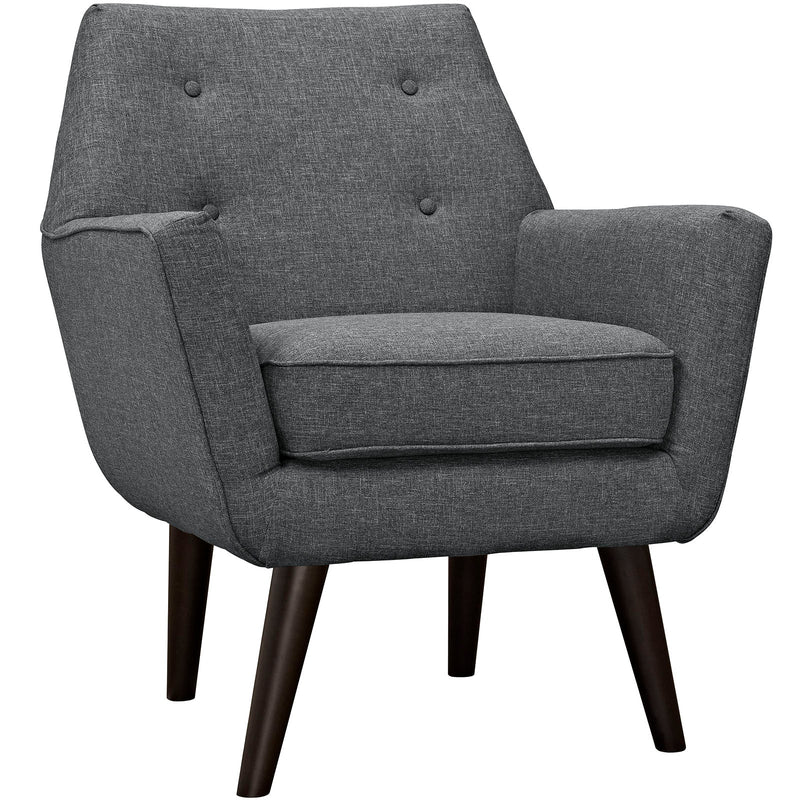 Gerardo Upholstered Fabric Armchair