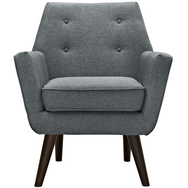 Gerardo Upholstered Fabric Armchair