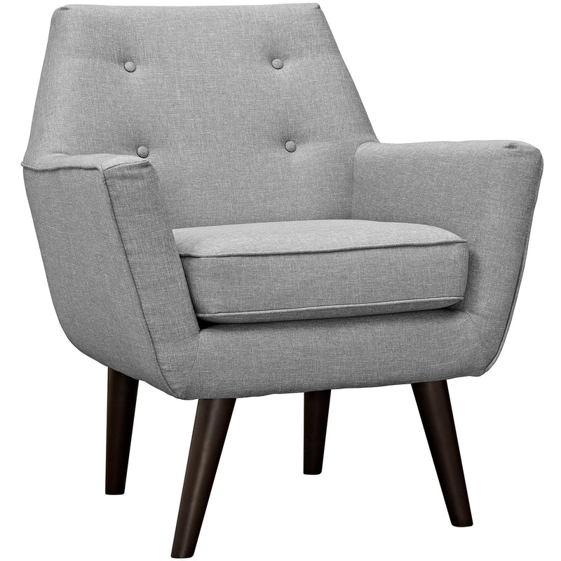 Gerardo Upholstered Fabric Armchair