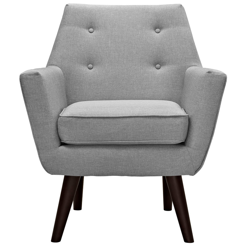 Gerardo Upholstered Fabric Armchair