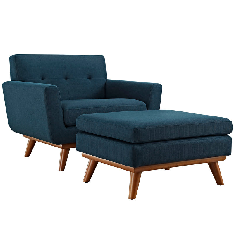 Brianna 2 Piece Armchair and Ottoman