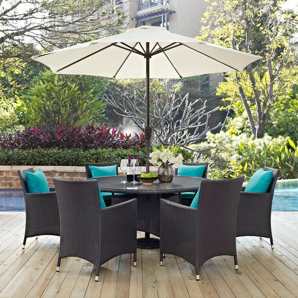 Ariyah 7 Piece Outdoor Patio Dining Set