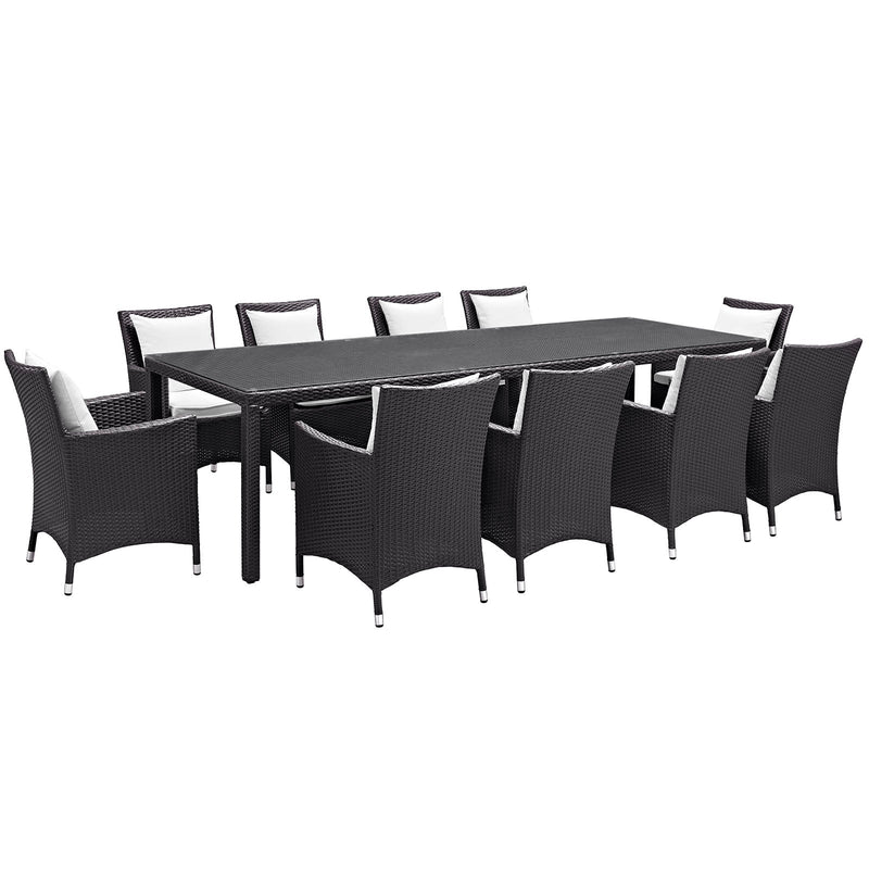 Ariyah 11 Piece Outdoor Patio Dining Set