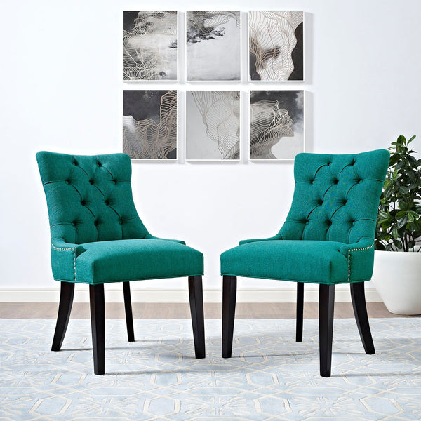 Kenzo Tufted Fabric Dining Chair