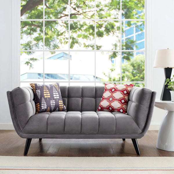 Atharv Performance Velvet Loveseat