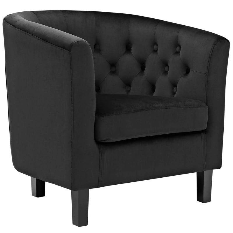 Jamal Performance Velvet Armchair