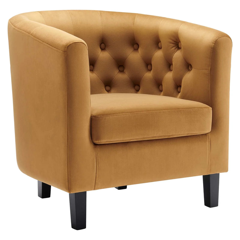 Jamal Performance Velvet Armchair