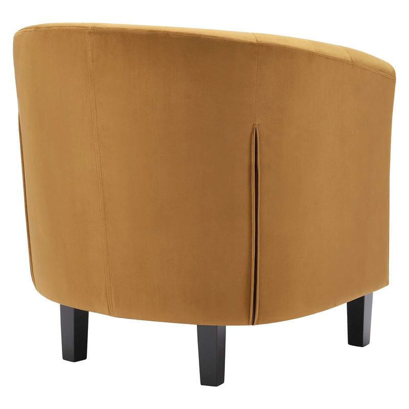 Jamal Performance Velvet Armchair