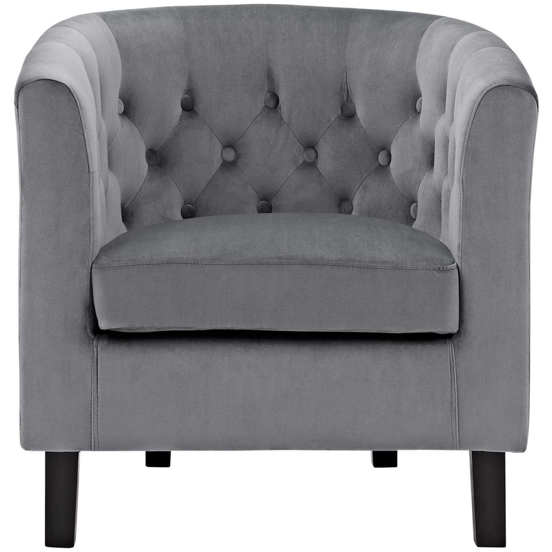 Jamal Performance Velvet Armchair