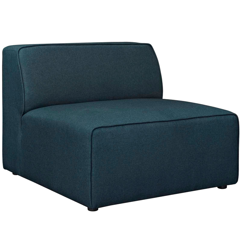 Linda 5 Piece Upholstered Fabric Sectional Sofa Set