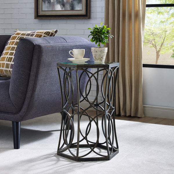 Nicolas Circle 19.5" Side Table