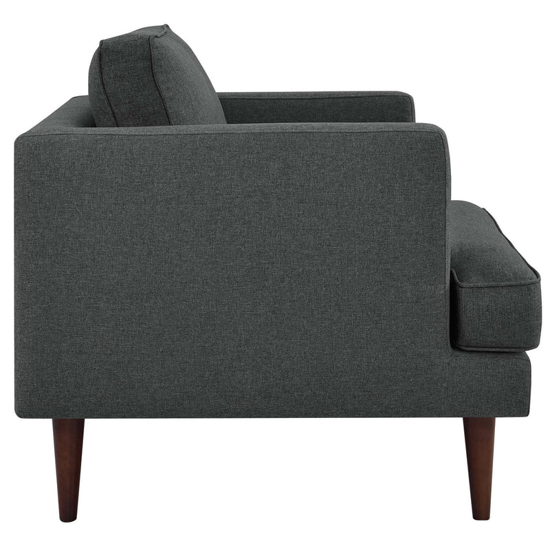 April Upholstered Fabric Armchair