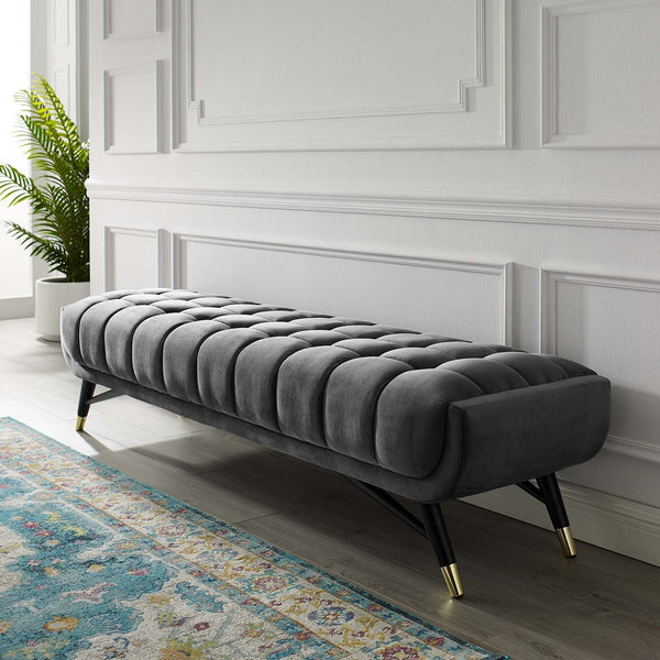 Malayah Performance Velvet Bench