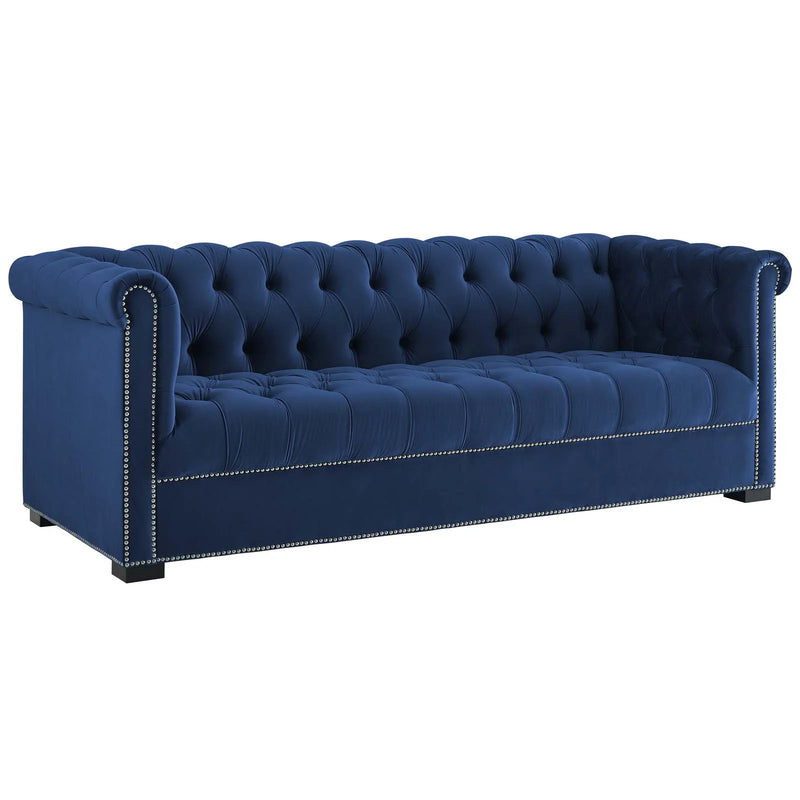 Sylvie Performance Velvet Sofa