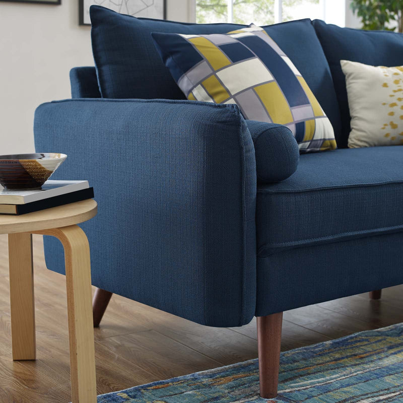 Dominik Upholstered Fabric Loveseat