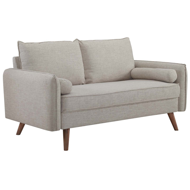 Dominik Upholstered Fabric Loveseat