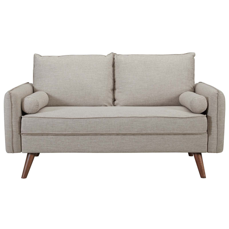 Dominik Upholstered Fabric Loveseat