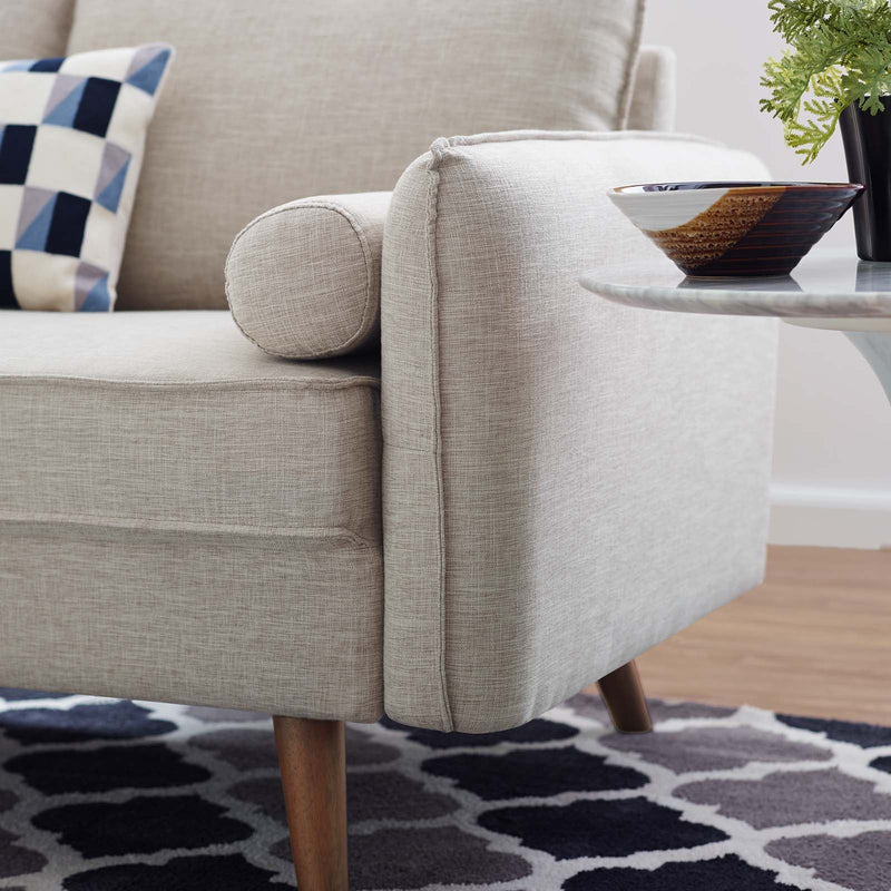 Dominik Upholstered Fabric Loveseat