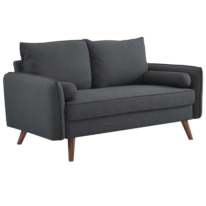 Dominik Upholstered Fabric Loveseat