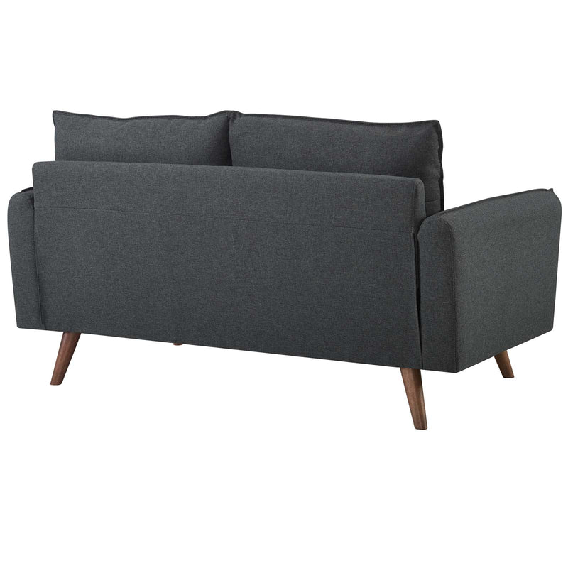 Dominik Upholstered Fabric Loveseat