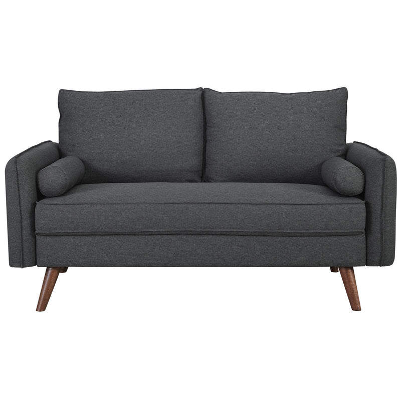 Dominik Upholstered Fabric Loveseat