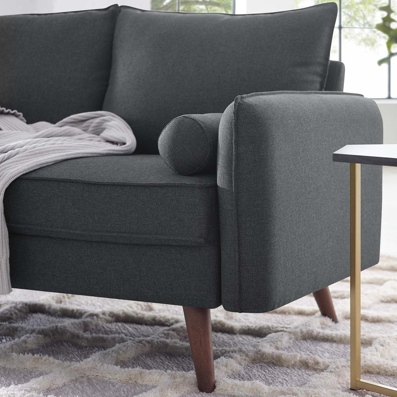 Dominik Upholstered Fabric Loveseat