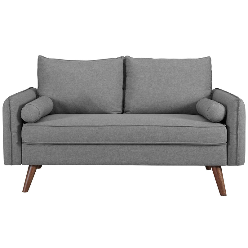 Dominik Upholstered Fabric Loveseat