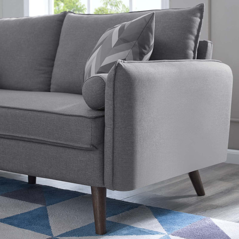 Dominik Upholstered Fabric Loveseat