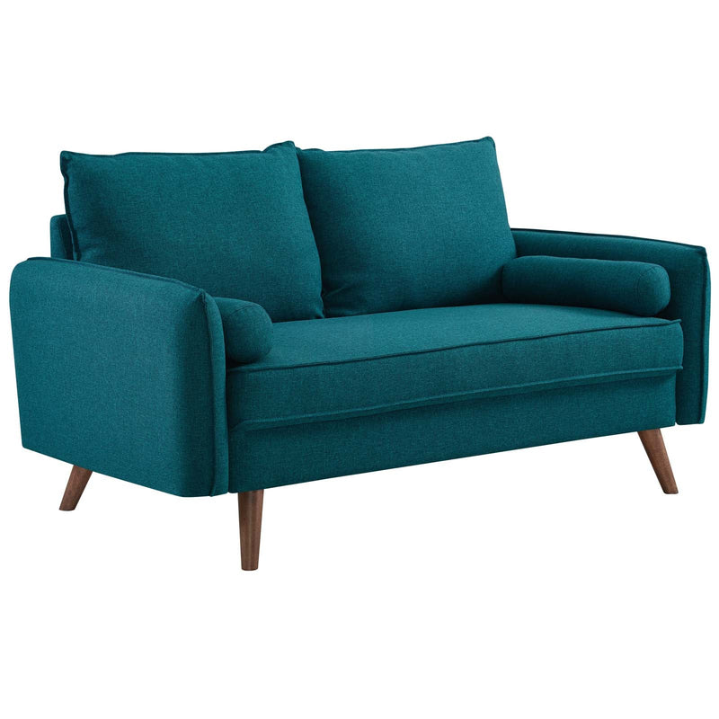 Dominik Upholstered Fabric Loveseat