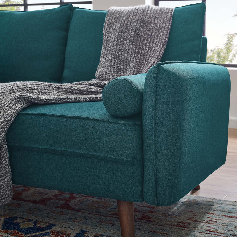 Dominik Upholstered Fabric Loveseat