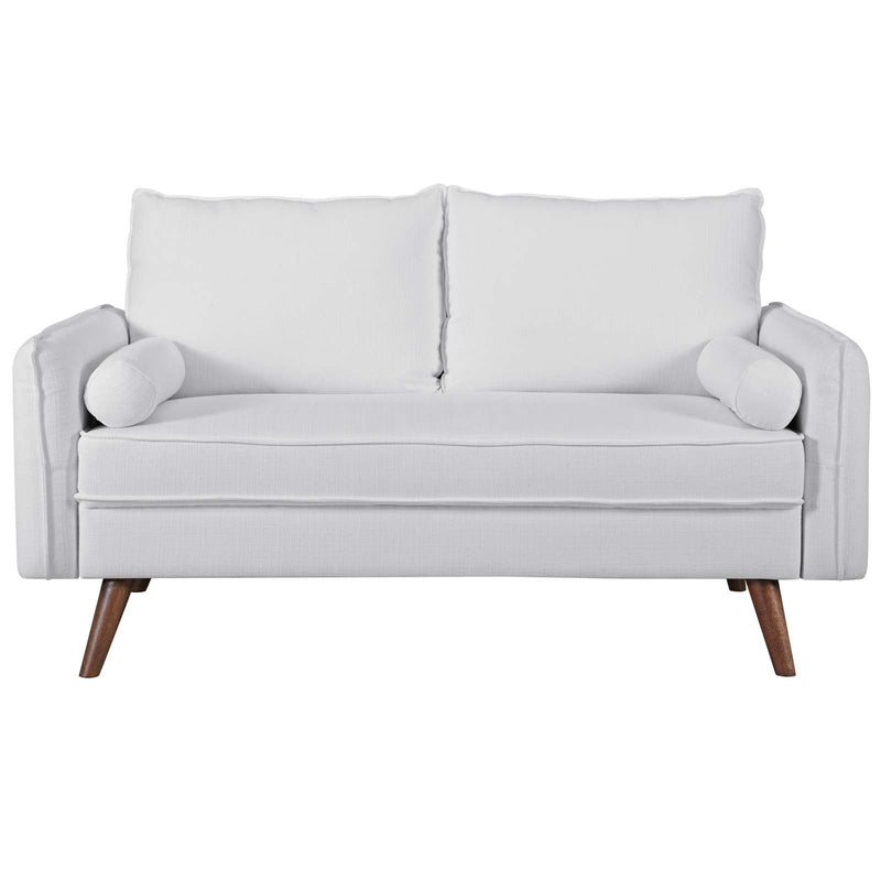 Dominik Upholstered Fabric Loveseat