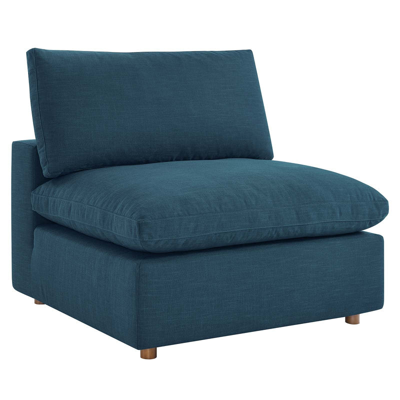 Liberty Down Filled Overstuffed Armless Chair