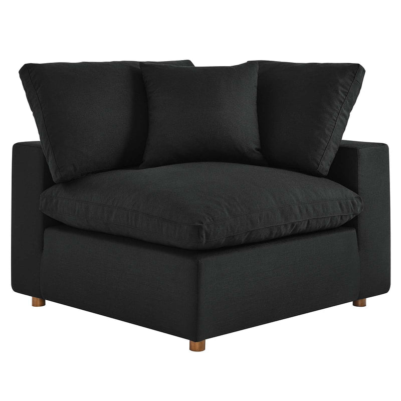 Liberty Down Filled Overstuffed 5-Piece Armless Sectional Sofa