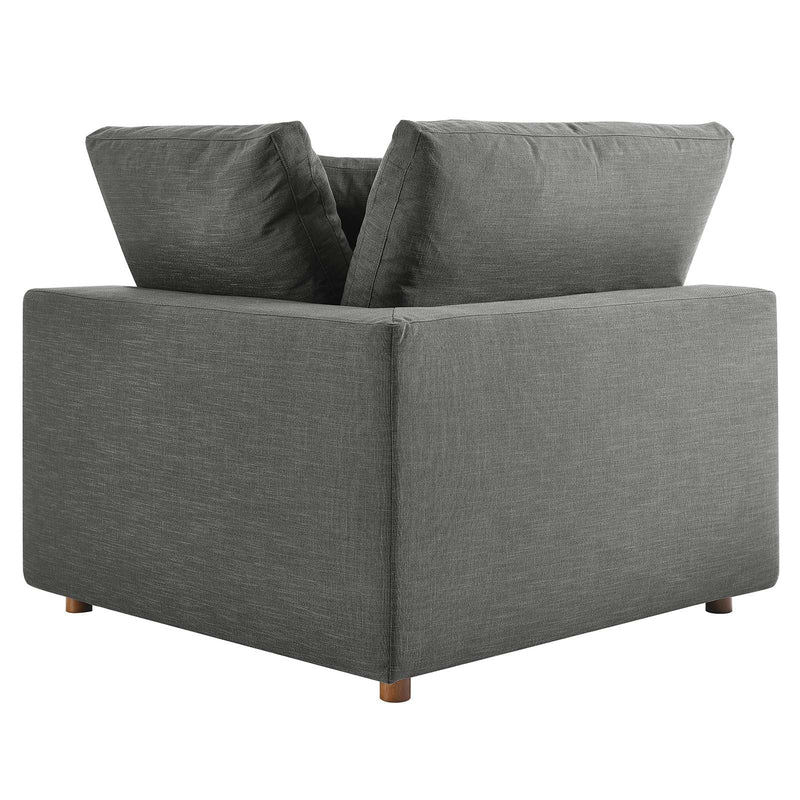 Liberty Down Filled Overstuffed 5-Piece Armless Sectional Sofa