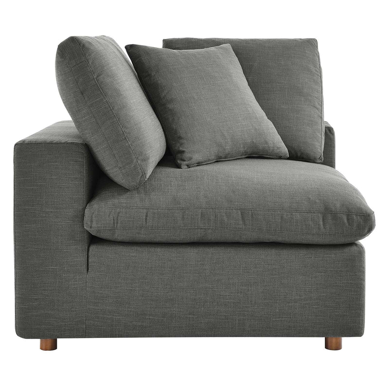 Liberty Down Filled Overstuffed 5-Piece Armless Sectional Sofa