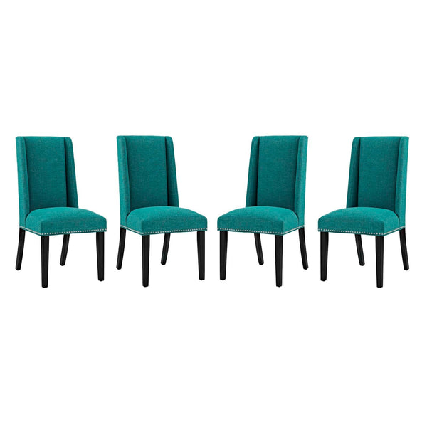 Elon Dining Chair Fabric Set of 4