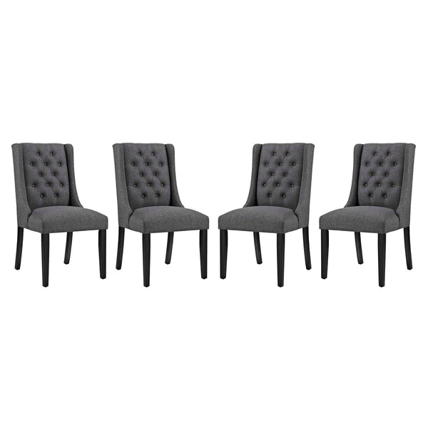 Kenzo Dining Chair Fabric Set of 4