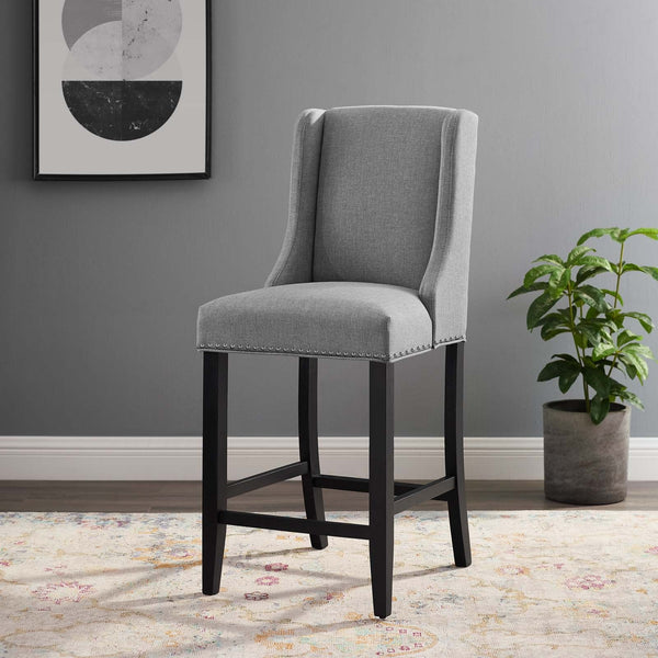 Nova Upholstered Fabric Counter Stool