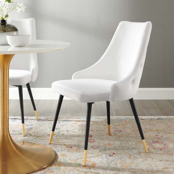 Brynn Tufted Performance Velvet Dining Side Chair