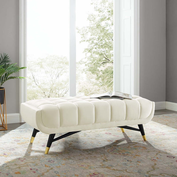 Malayah 47.5" Performance Velvet Bench